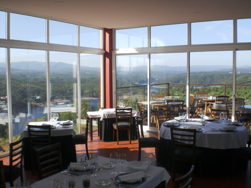 Vista do Restaurante Sabores da Montanha